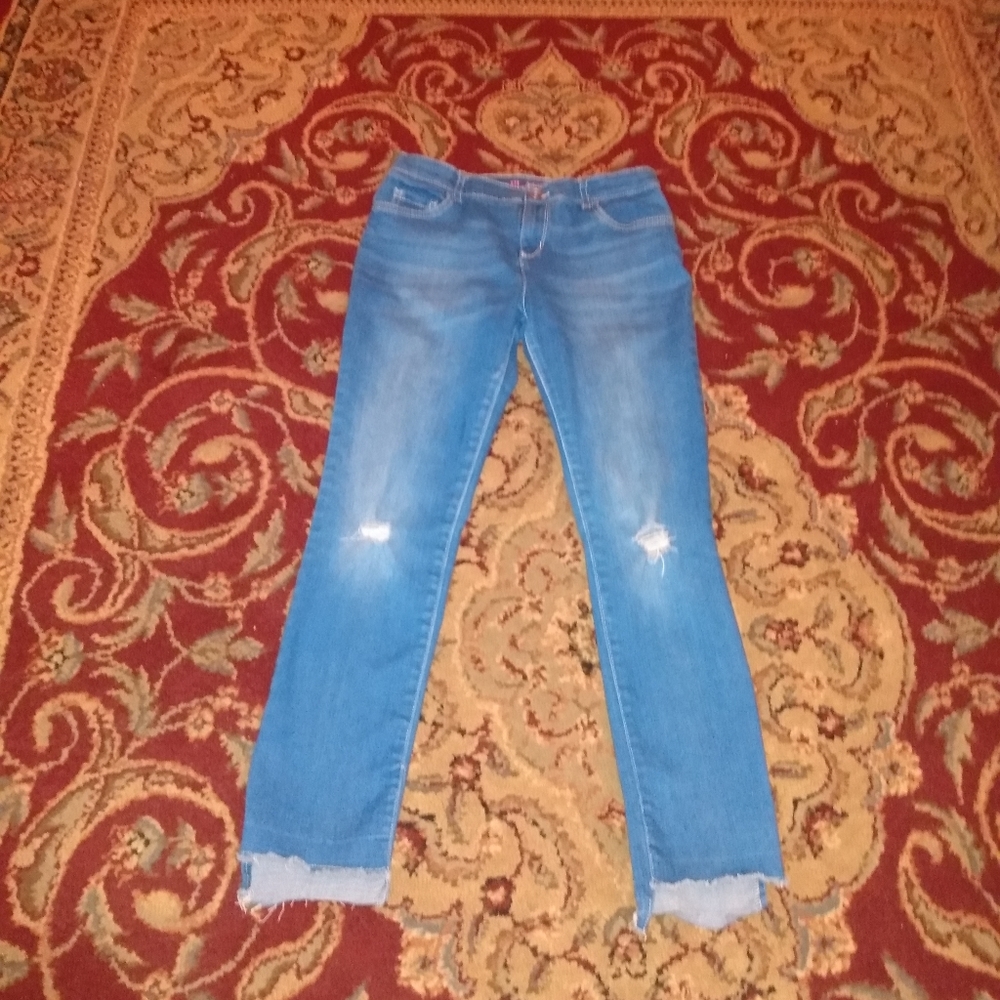 Children's Place Super Skinny Girls Distressed jeans Size 14